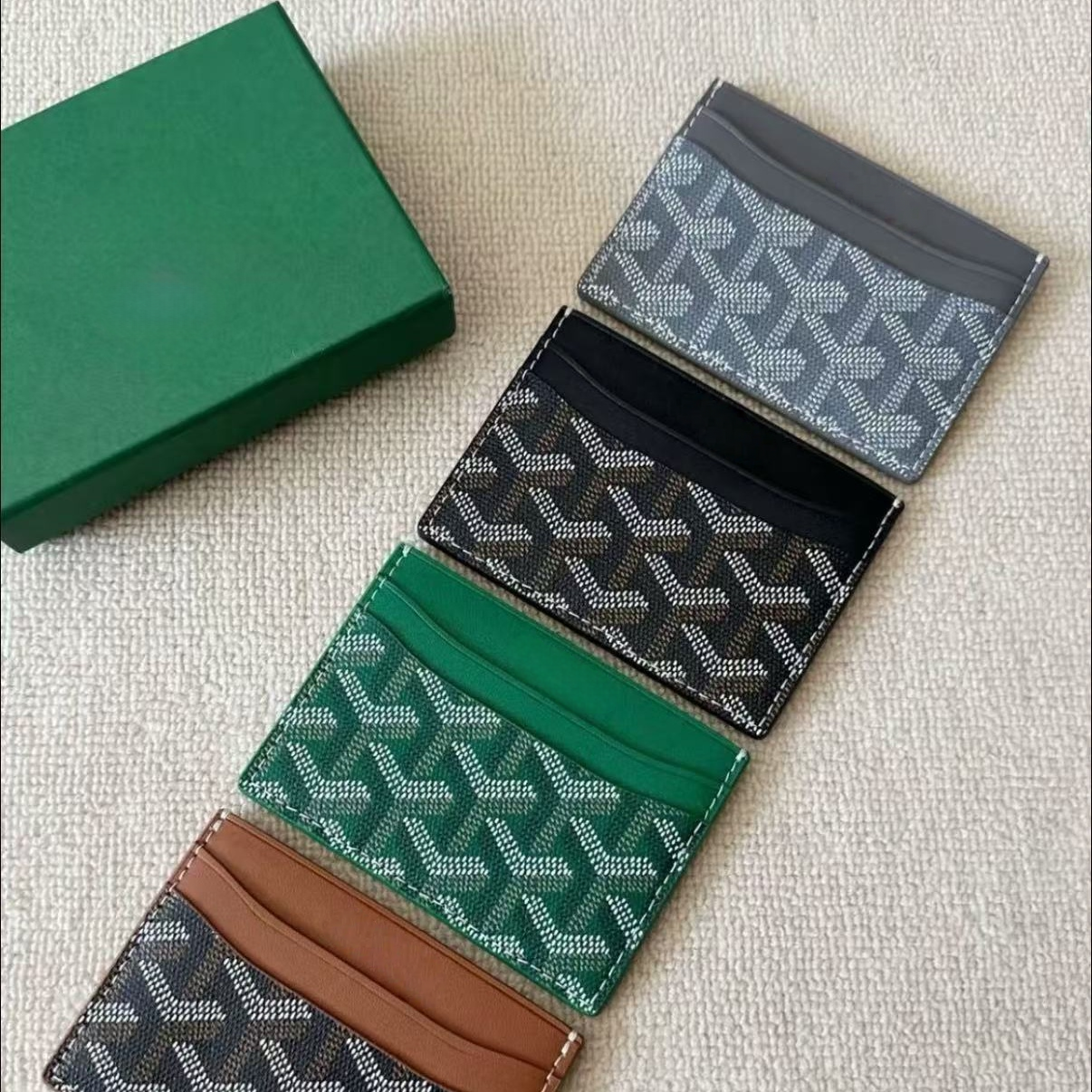 goy Card Holder 5A BVV designer wallet men wallet with Passport Pouch ID Case Slim, Durable Card Holder for Men Women, Travel Everyday Fast delivery