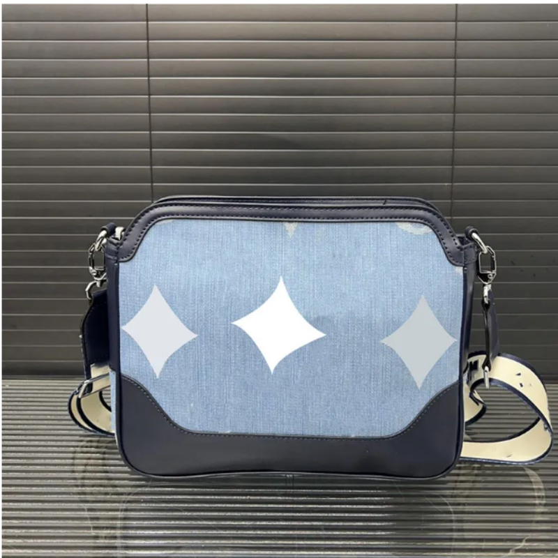 25ss Flower Flap Washer Denim Women Designer classics presbyopia Shoulder Bags Bag Crossbody pouch purse handbags Totes 27cm
