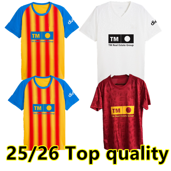 25 26 Valencia soccer jerseys VCF jersey 2025 2026 Cavani GUEDES GAMEIRO camisetas de futbol SOLER M. Florenzi M.Gomez football shirts GAYA A. Almei