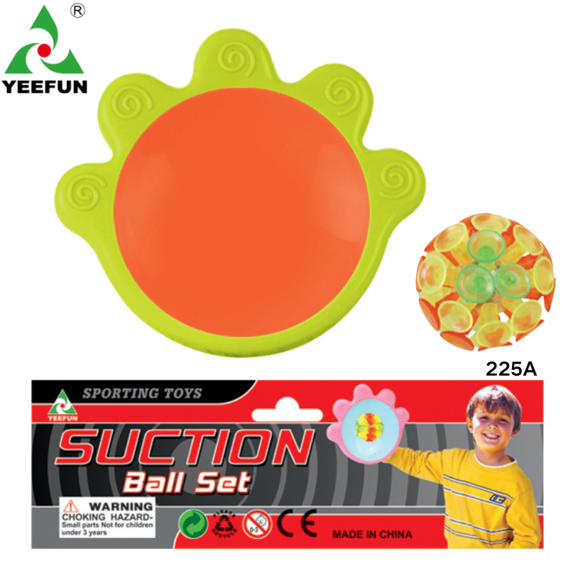 utdoor Fun: Hand - Held Sticky Paddle Set with Bouncing Ball - Perfect for Family Games