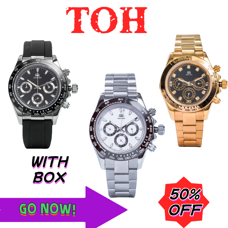 Men&#039;s Watch Designer Watch Stainless Steel Strap 2813 Mechanical Automatic Waterproof Sapphire Glass Diving Watch with AAA Box U1