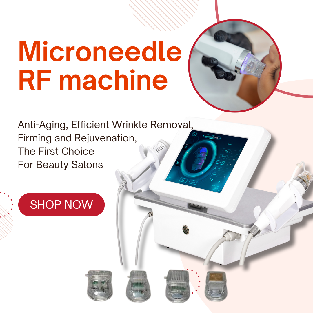 Professional RF Microneedling Machine for Face and Body Wrinkle Removal Skin Tightening Collagen Boosting and Anti Aging Care