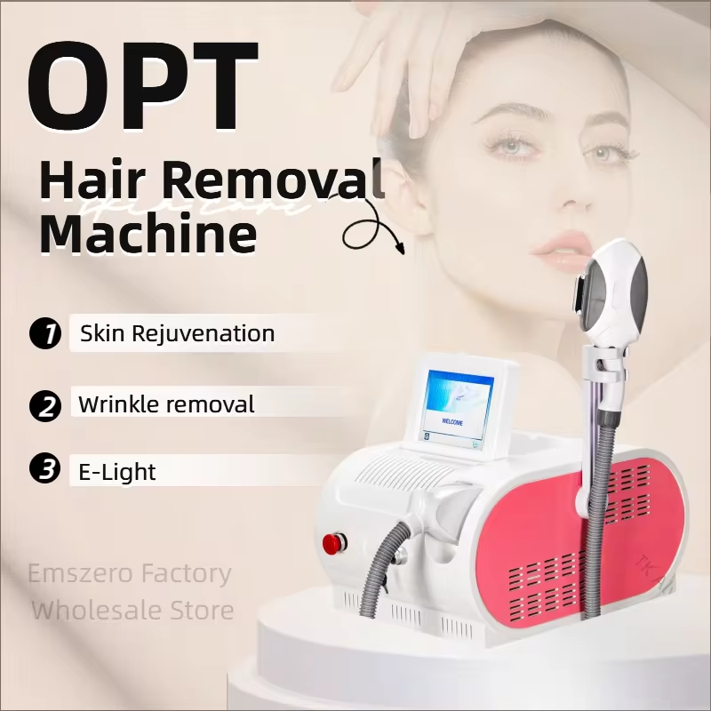 OPT Hair Removal Machine Ultra-Portable IPL Hair Removal Laser Machine Professional Equipment Laser Permanent Hair Removal