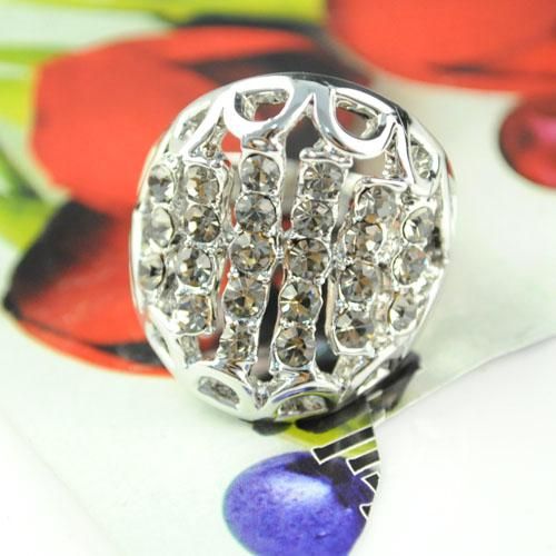 Rings Jewellery , charm chunky alloy cameo engagement rings wedding rings silver ring | RN-462B