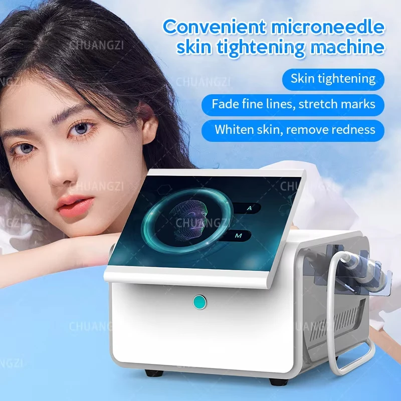RF Microneedle Beauty Machine Skin Care Microneedling Stretch Mark Remover Fractional Micro Needling