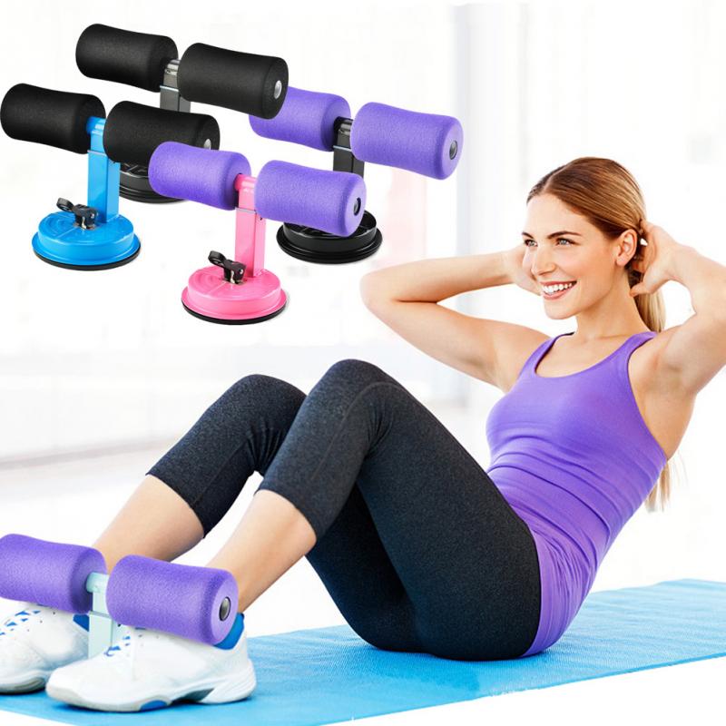 1PC Self Suction Sit-Ups Abdominal Exercise Adjustable Assistant Equipment Home Fitness Workout Accessories Abdomen Lose Weight