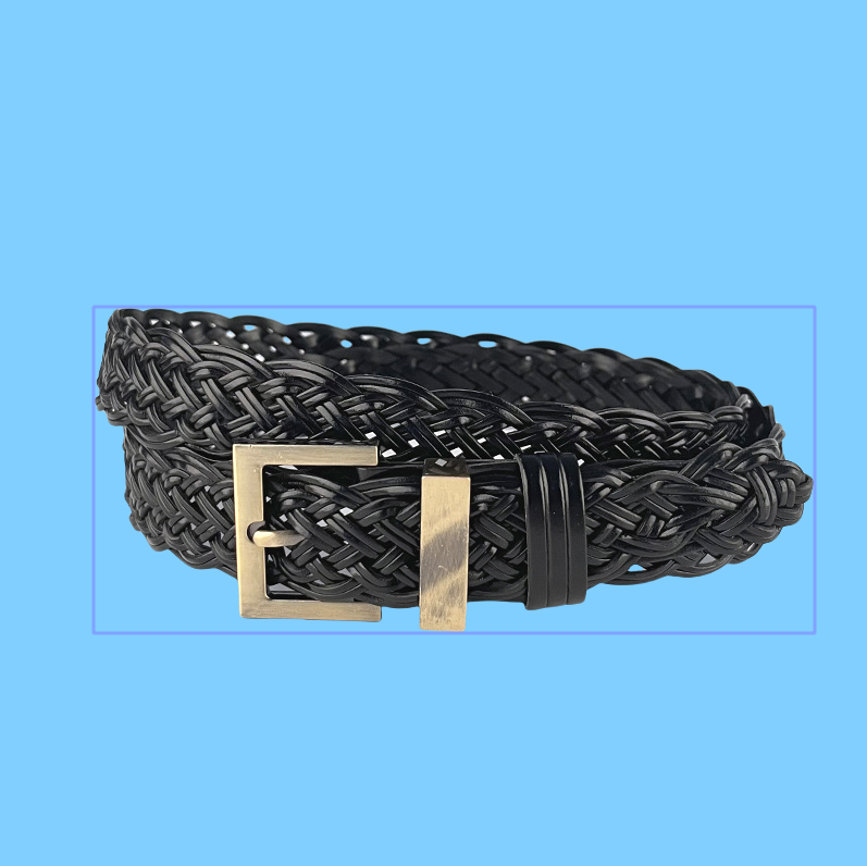 Hand - woven, hole - free, versatile women&#039;s belt, suitable for casual pants, jeans and short skirts. Women&#039;s hole - free leather belt