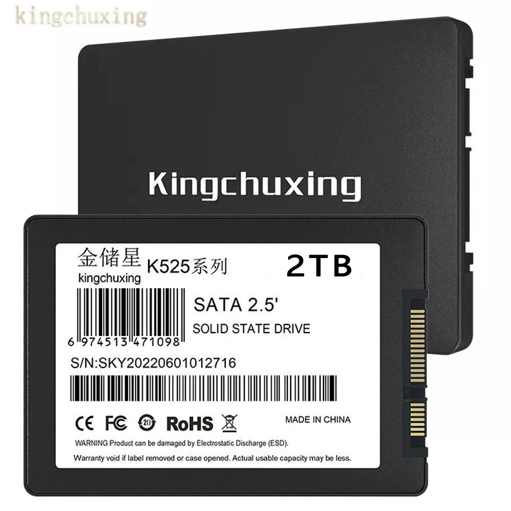 Hard Drives 2TB Ssd SATA 3 Hard Drive Gaming Working Use SSD Internal Solid State Drive HDD for Laptop Desktop Computer Boot Up