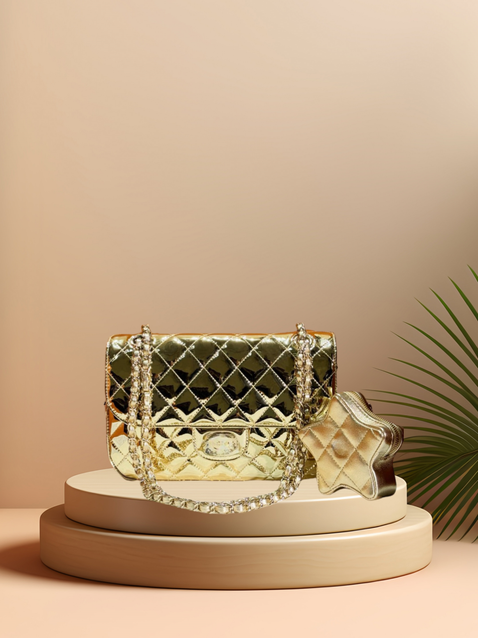 Mirror Master Quality High End Star Flap Bag Handbag Evening Bag Cosmetic Bag Designer Leather Women Luxury Brand With Gift Box