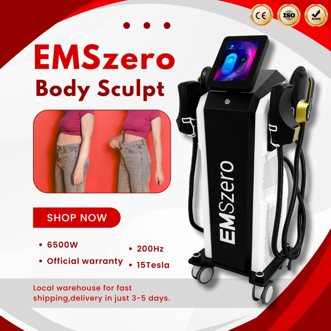 EMSzero RF 6500W Electrical Muscle Stimulation Equipment for Body Sculpting Fat Reduction and Firming Performance