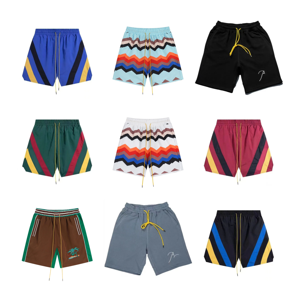 High quality designer shorts mens designer short men tracksuit shirts loose and comfortable fashion be popular new stylepolyester