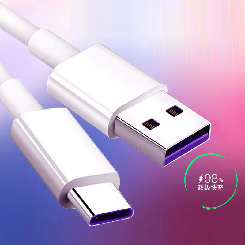 Cell Phone Cables5A USB C Cable Fast Charge For Huawei P20 P30 Samsung S10 S9 S8 Note 9 Type C Data Cord Phone