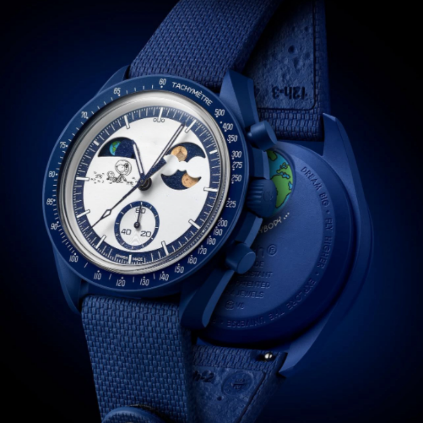 2025 MISSION TO EARTH PHASE Moon Mens Watches High Quality Full Function Chronograph Designer Mission To Mercury 42mm Nylon Watches Quartz Clock Rel