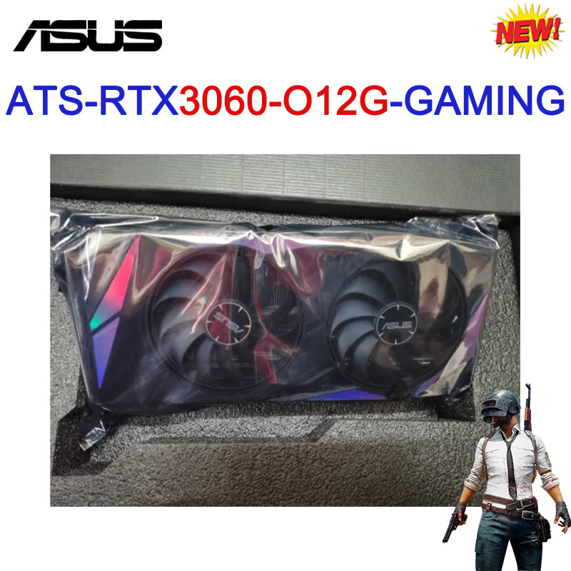 ASUS ATS RTX3060 O12G GAMING TUF RTX 3060 V2 Video Card 12GB GDDR6 192Bit PCI Express 4.0 GPU Motherboard Placa de vdeo NEW LHR