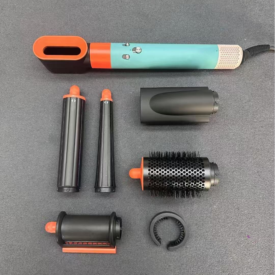 Negative ion multifunctional hair dryer curling iron seven in one European American British and American full series without damaging hair