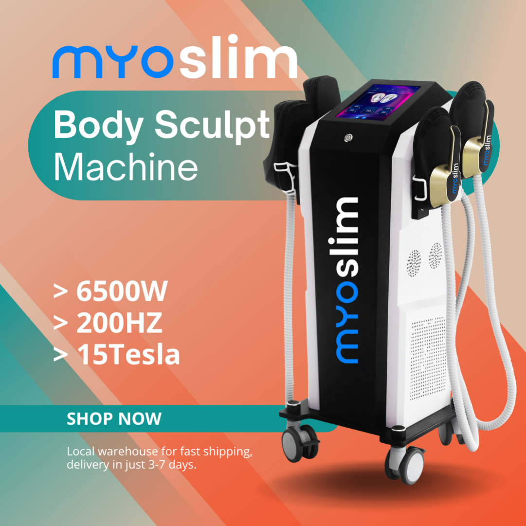 15 Tesla Electrical Muscle Stimulation with RF Technology 6500W High-Power Device for Body Firming and Sculpting