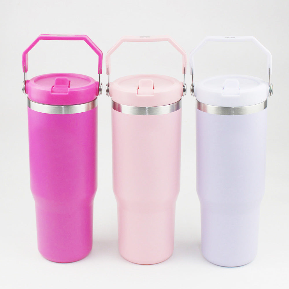 H2.0 30oz-887ml CUP Tumbler Leopard with Straw Lids Stainless Steel 30 oz Coffee Termos Car Mugs Vacuum Cup 2024 NEW
