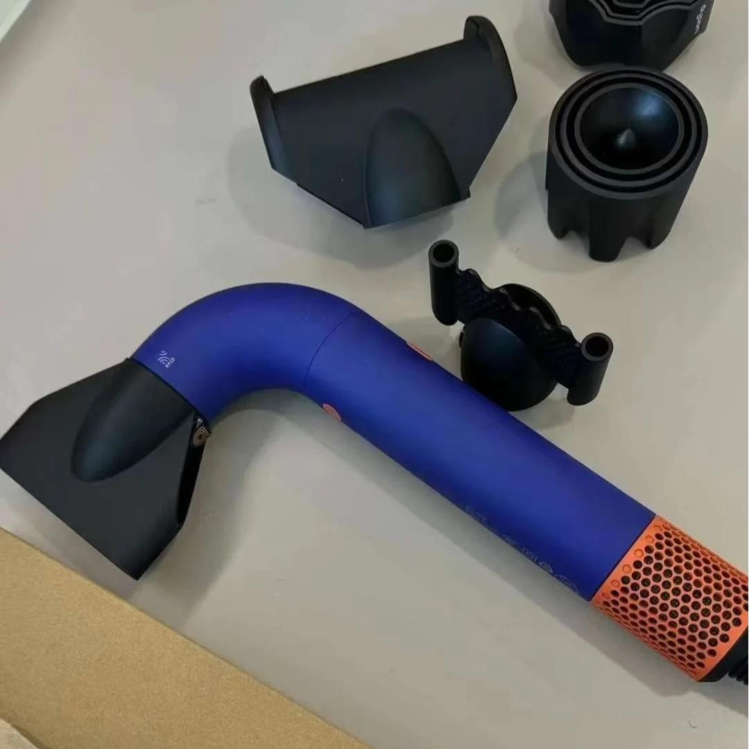 2025 new popular bent pipe hair dryer hair salon high-spee electric hair dryer household negative ion