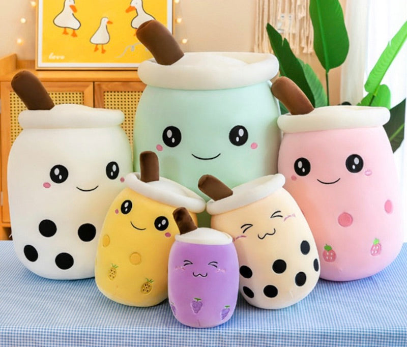 Cute Plush Stuffed Soft Toys Dolls Pillow Cushion Plushie Pink Plush Bubble Kids Gift Wholesale