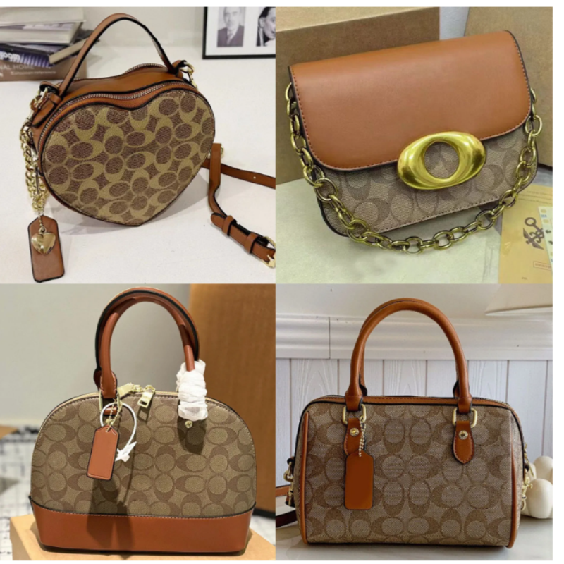 luxury cargo soft shoulder bag designer women genuine leather tabby brooklyh handbag brown black tote adjustable strap crossbody bag