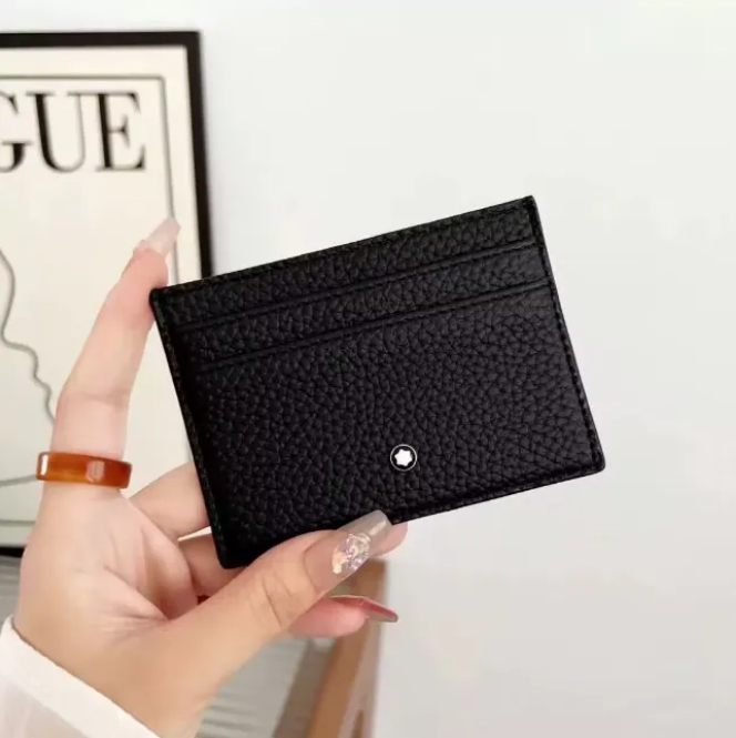 Designer keychains Pouch Mini Wallets Charm MB Small leather bags Lichee Pattern PU Card Holder upscale Montblances coin purse For Fashion Man Woman