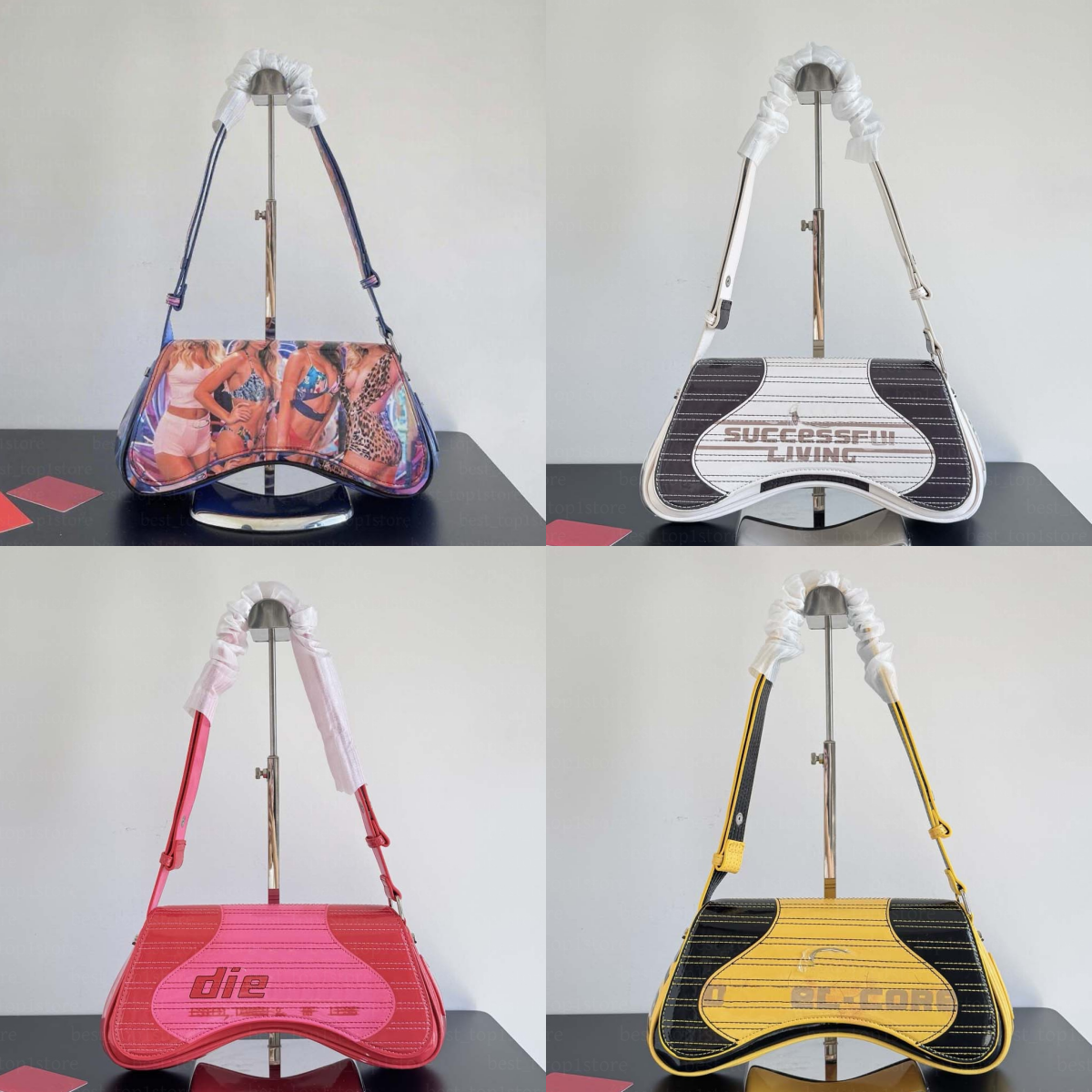 Designer bags diaseles bag Evening Bags Shoulder bag Underarm bag Knitting handbags Womens lady party bag purse Crossbody PLAY Alien Game Controller