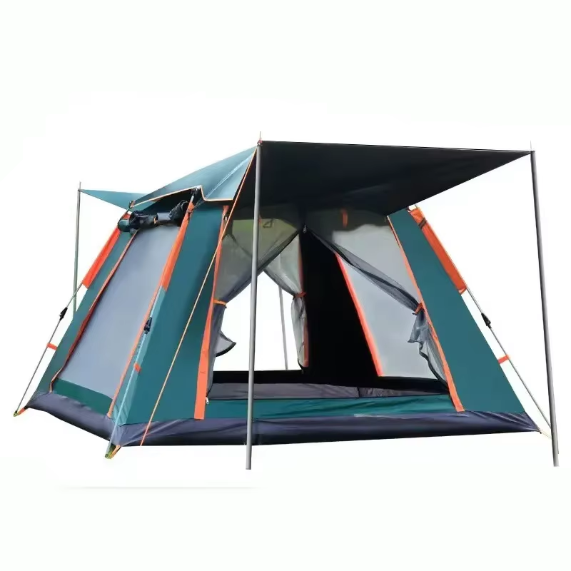 Outdoor Automatic instant camping tent Uv-Anti waterproof portable folding large camping family tent