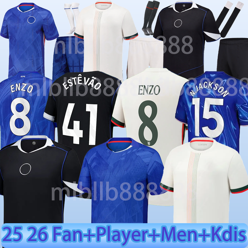 ENZO CFC GARNACHO PALMER 120th Anniversary soccer jersey 25 26 ESTEVAO GITTENS pedro DELAP HATO MUDRYK NETO 2025 2026 football shirt adult kids kit