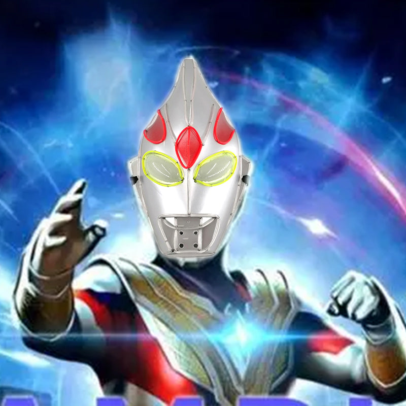 Costume Accessories Halloween LED Mask Luminous Neon Light Mask Glow In The Dark Mascaras Festival Party Costume Cosplay Masques Props For