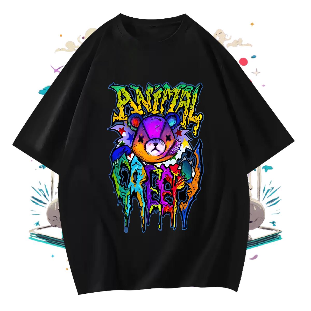 Fashion Designer T Shirts Men 180g Cotton Outdoor Mens Tshirts Anime Soft Top Tees