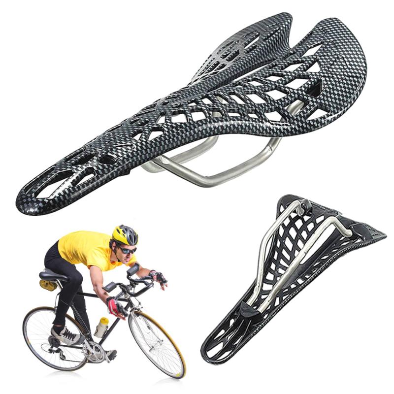 Bike Saddles Mountain Road Bicycle Saddle Carbon Fiber Racing Riding Hollow Seat Parts Cycling Equipment Outdoor