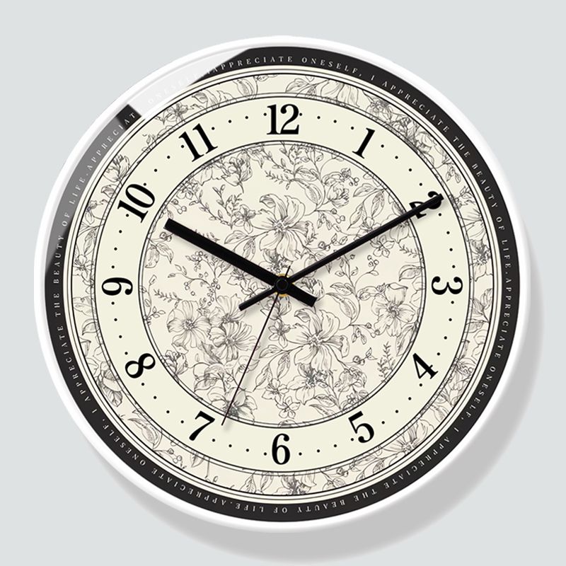 Luxury Designer Retro French wall clock medieval style clock Nordic light luxury living room home modern silent creative quartz clock Novelty Items