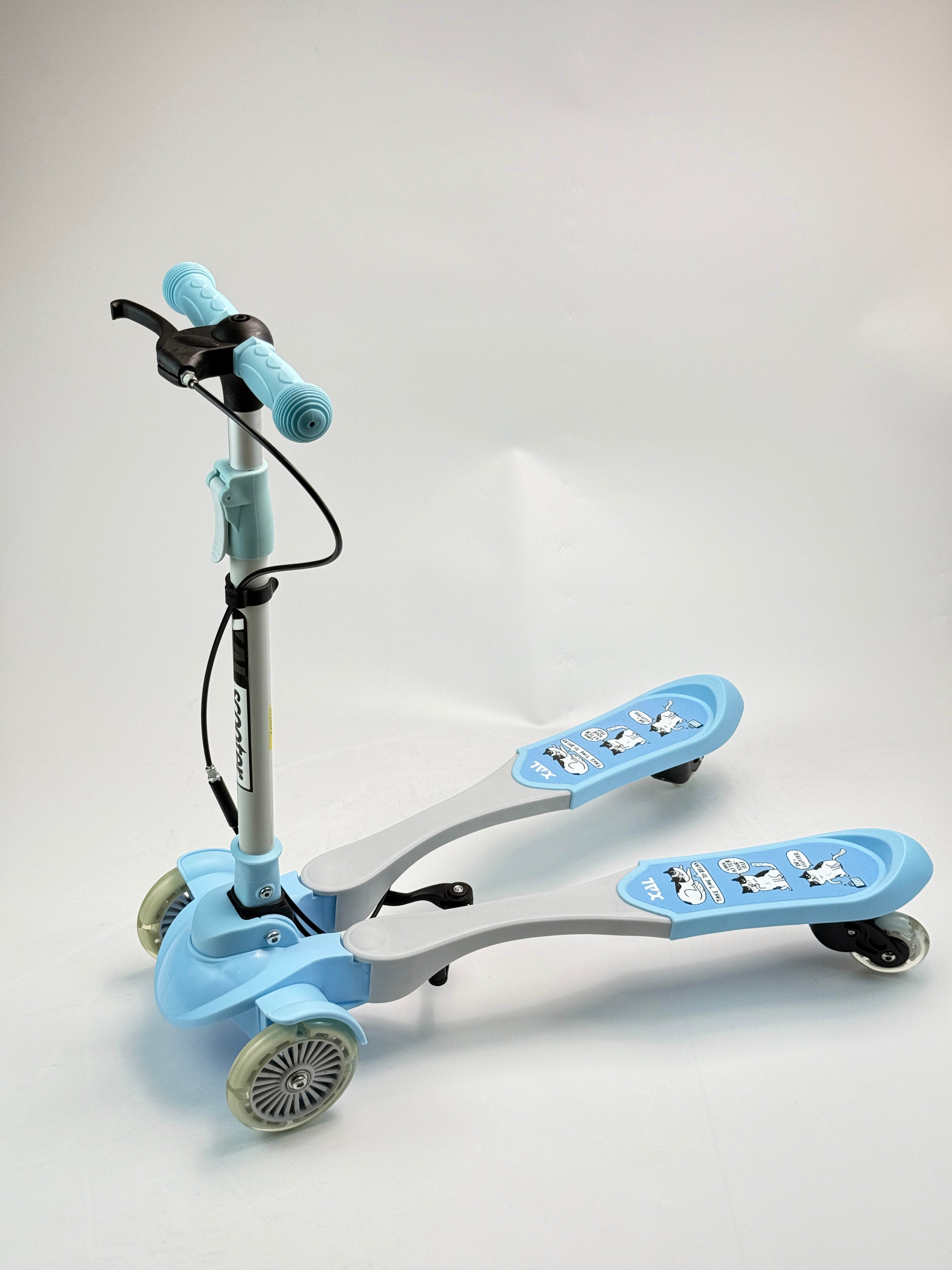 Custom made children&#039;s frog car scooter with balance training function, suitable for children aged 3-12 years old Sport style XAL-909
