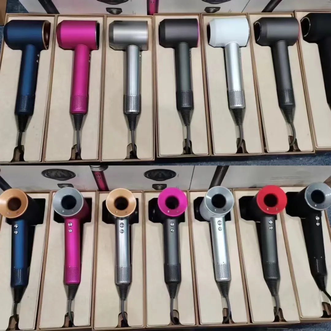 Designer hair dryer anion supersunic leafless high speed hairdrier home hair salon Hair care hair dryer professional salon hairdressing tool