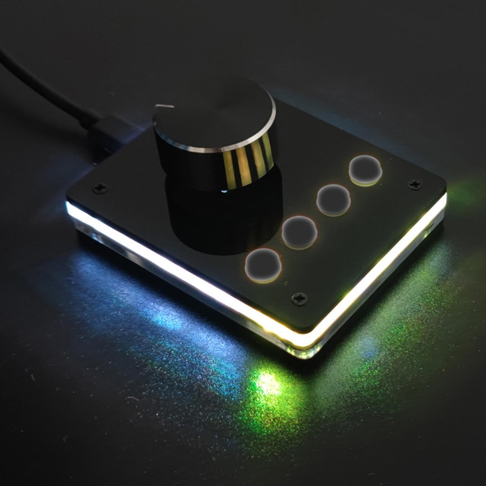 4KEY Knob Copy Usb Macro Custom Gaming Mechanical Keyboard Mini Macropad Copy Paste CTRL Alt A V Accessories