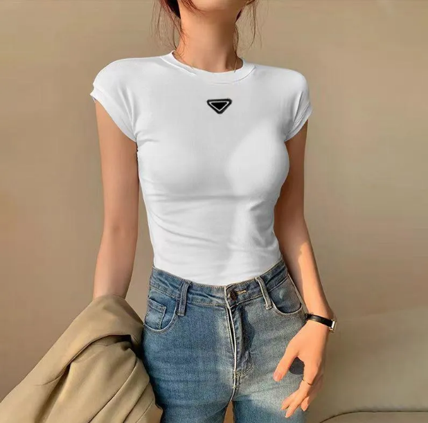 Womens Designer Vests Gilet Tshirts Summer Woman T Shirts Tanks T-Shirts Tees Vestidos Tops Short Outwears Street Round Nexk Shirt S-XL