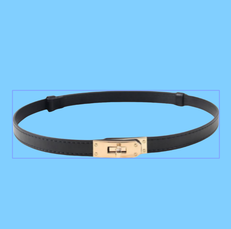 Kelly Korean-style Dopamine Belt - Versatile for pairing with skirts, decorative coats, suits, and dresses. Adjustable belt.