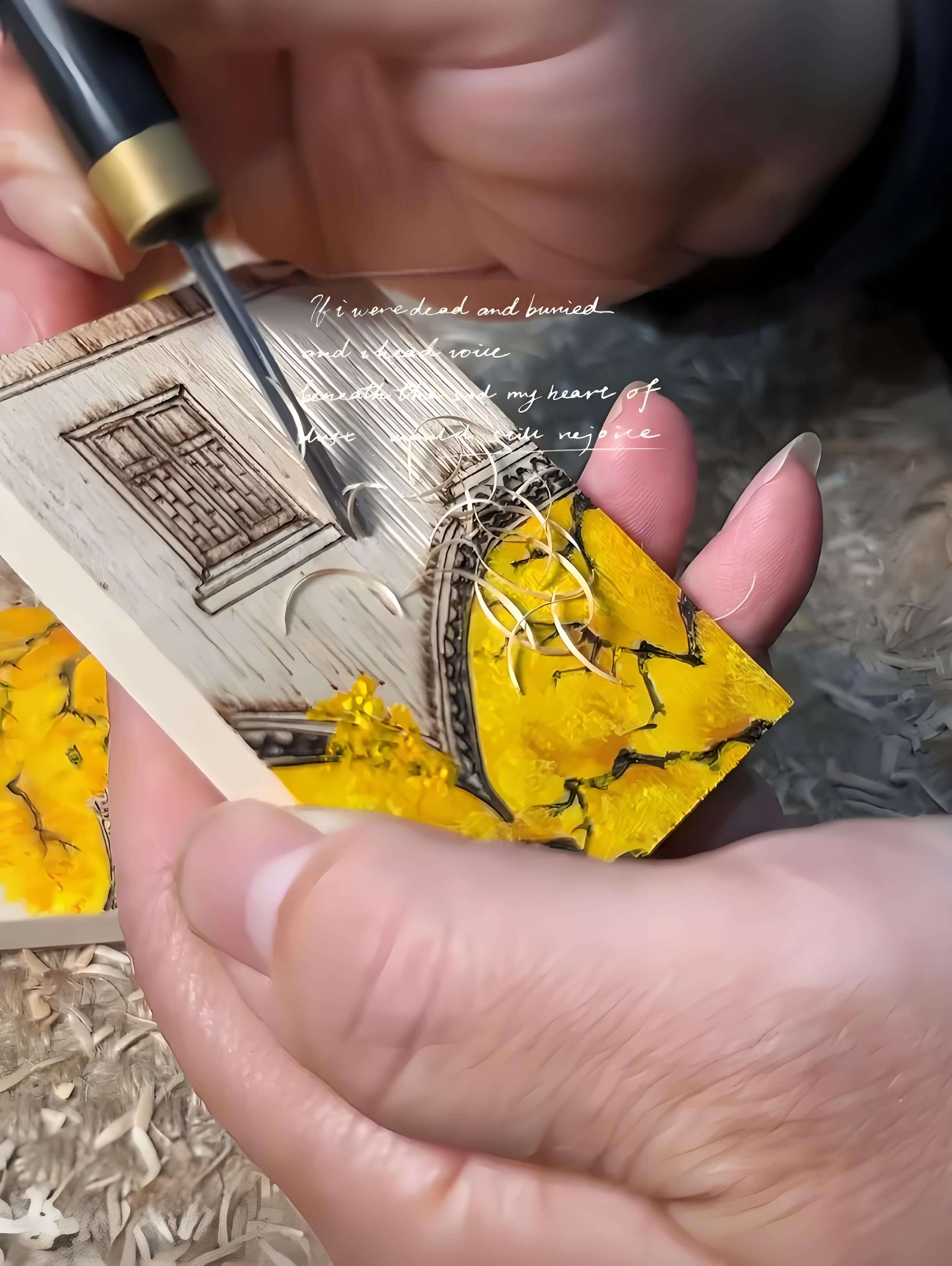 Handcraft wooden Refrigerator magnets Natural Engraved wood slice rounds