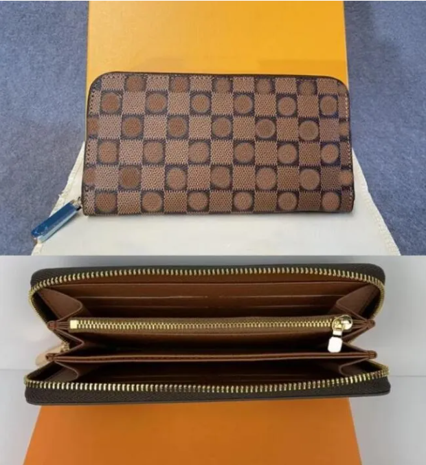 2025 attice Folding long zipper Women Card Holder Purse