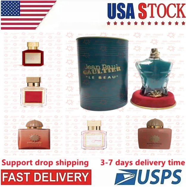 Designer Perfume Women 70ml-200ml Women Fragrance Extrait Eau De Parfum Man Men Cologne High Quality EDP Spray Red Bottle Ship Perfumes Intense Fast