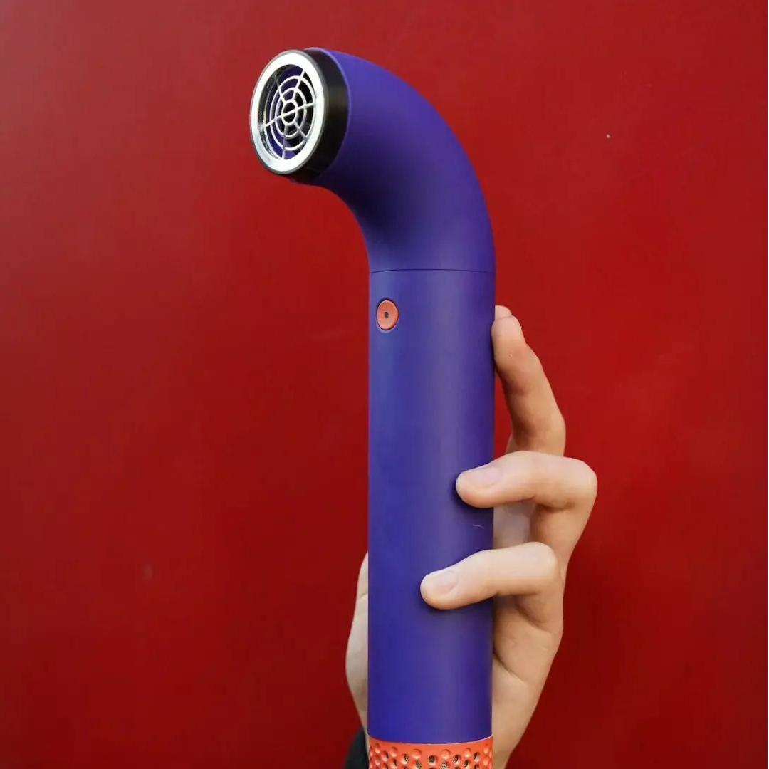 New Water pipe high-speed Huaqiangbei hair dryer 08 small curved pipe constant temperature hair dryer household air duct negative ion HD18