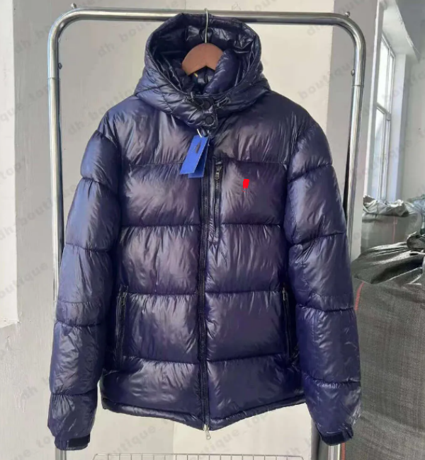 Men&#039;s pols Jackets Women Winter Puffer Down Jackets Coats Zipper Designer Outerwear Clothing Fashion Parkas Men Windbreaker Thick Warm Embroide