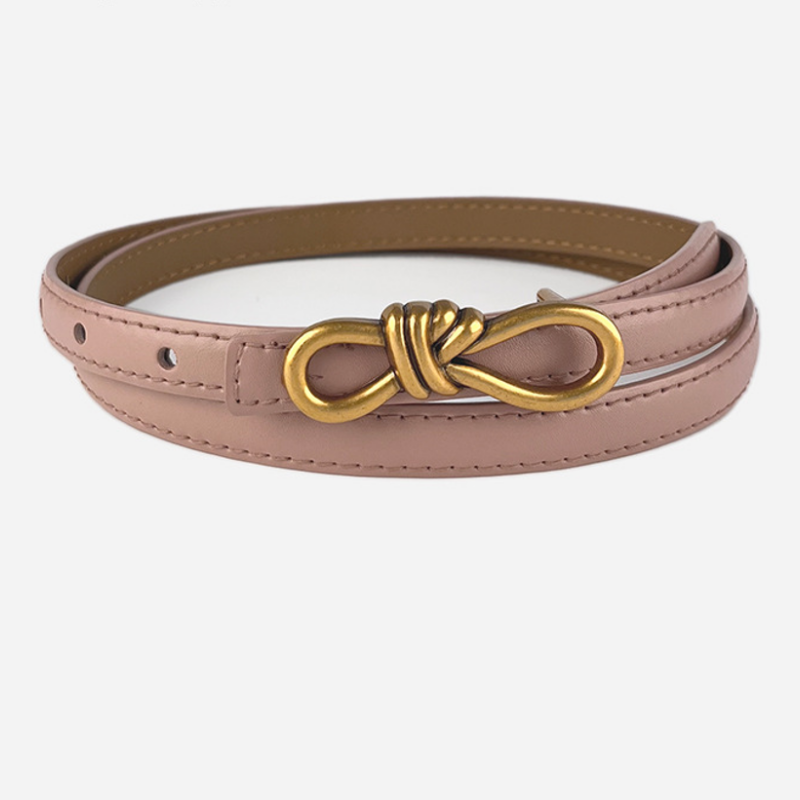 Fine detail retro genuine leather women&#039;s belt for matching with casual pants and dress. Leather belt for dress.