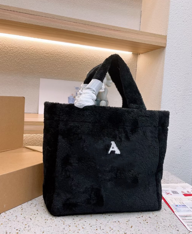 2024 ss Designer Women Re-Edition 2000 terry mini bag Wool Hobo Bag Shoulder bag Luxury Womens Plush Fur Purse Cross Body Handbag