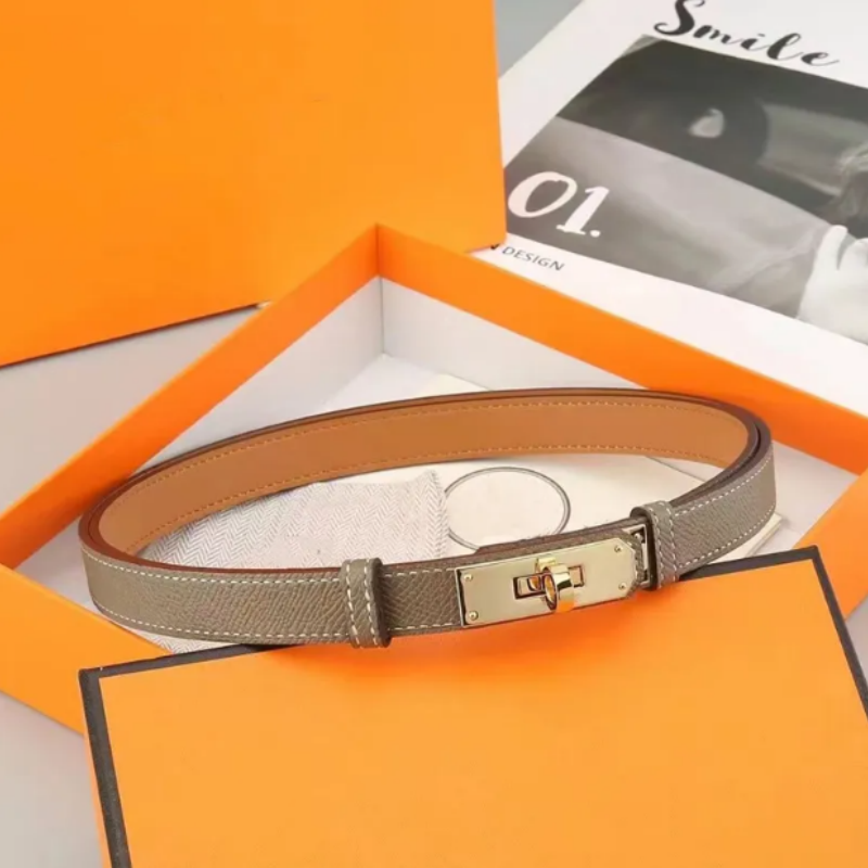 Designer Woman designer men Buckle Tight soft small buckle ladies belt Skirt Dress Suit Pants Tucked Waist for Women Belt Width 2.0cm