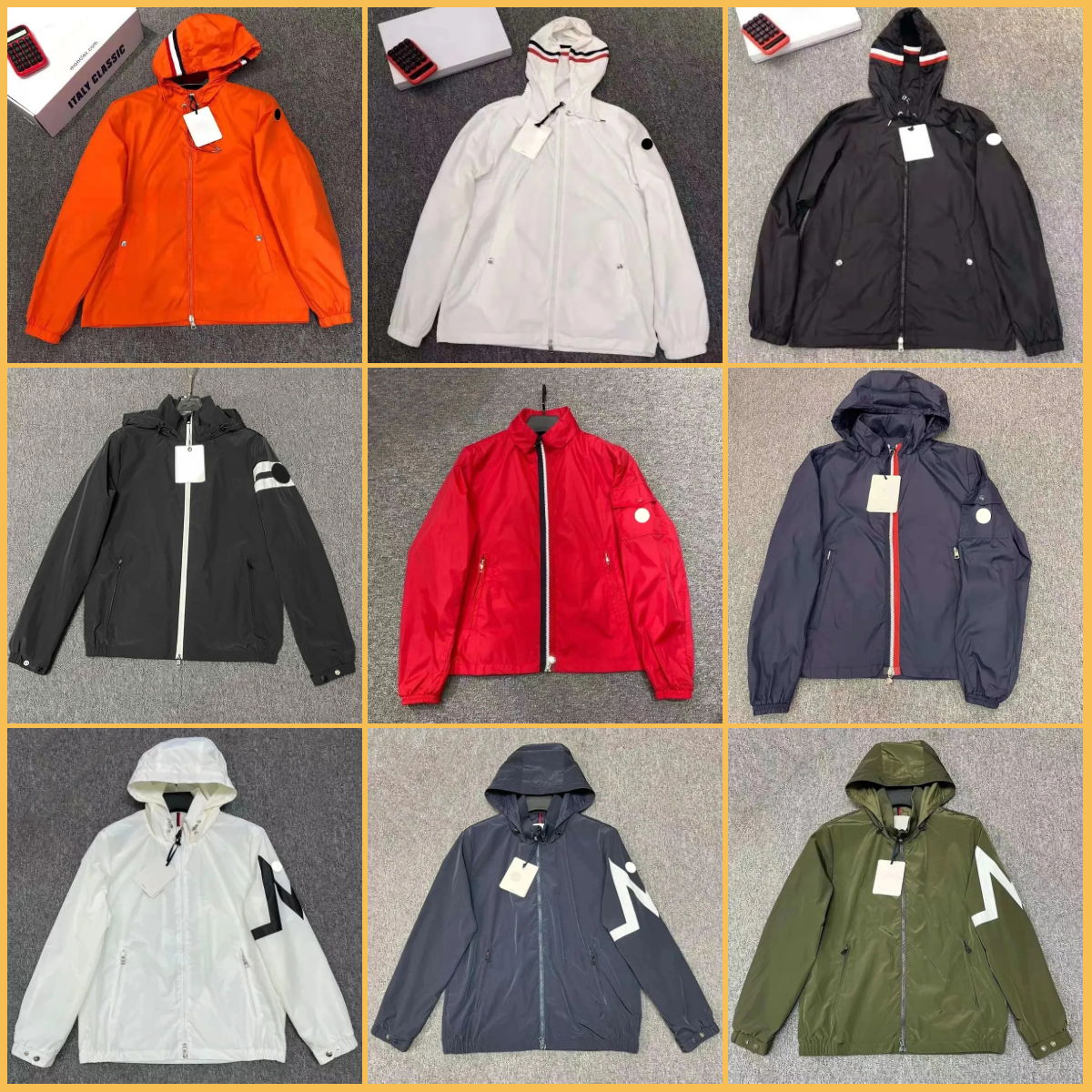 designer jacket men NFC jackets bomber windshield hooded jacket outerwear street Spring And Autumn coats Pilot Jacket high quality windbreaker stree