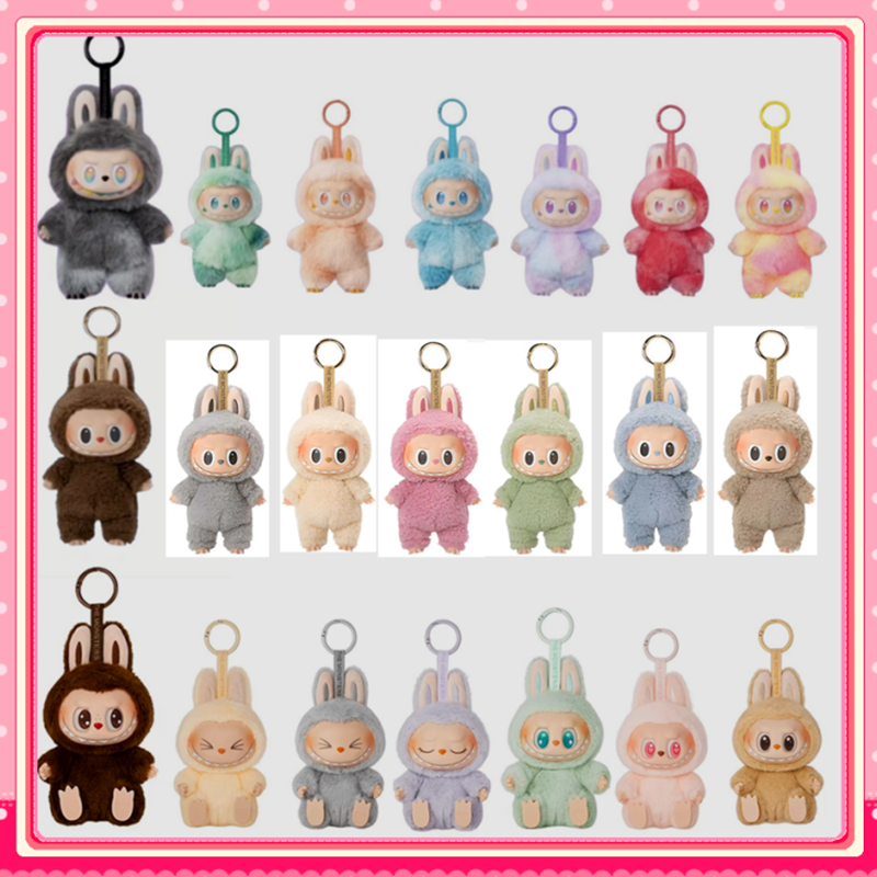 High qulity labubu V4 V3 V2 V1 Monsters Big Into Energy SeriesBlind Box Kawaii Figure Face doll clothesDoll Keychain Decor Gift blind bag birthday g
