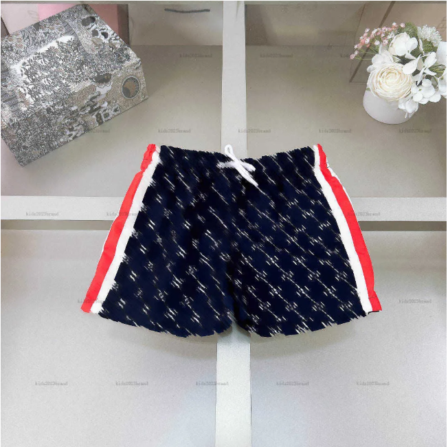 baby one-pieces designer summer swim shorts brand boys beach grid inside children swimming pants printing short trousers aa