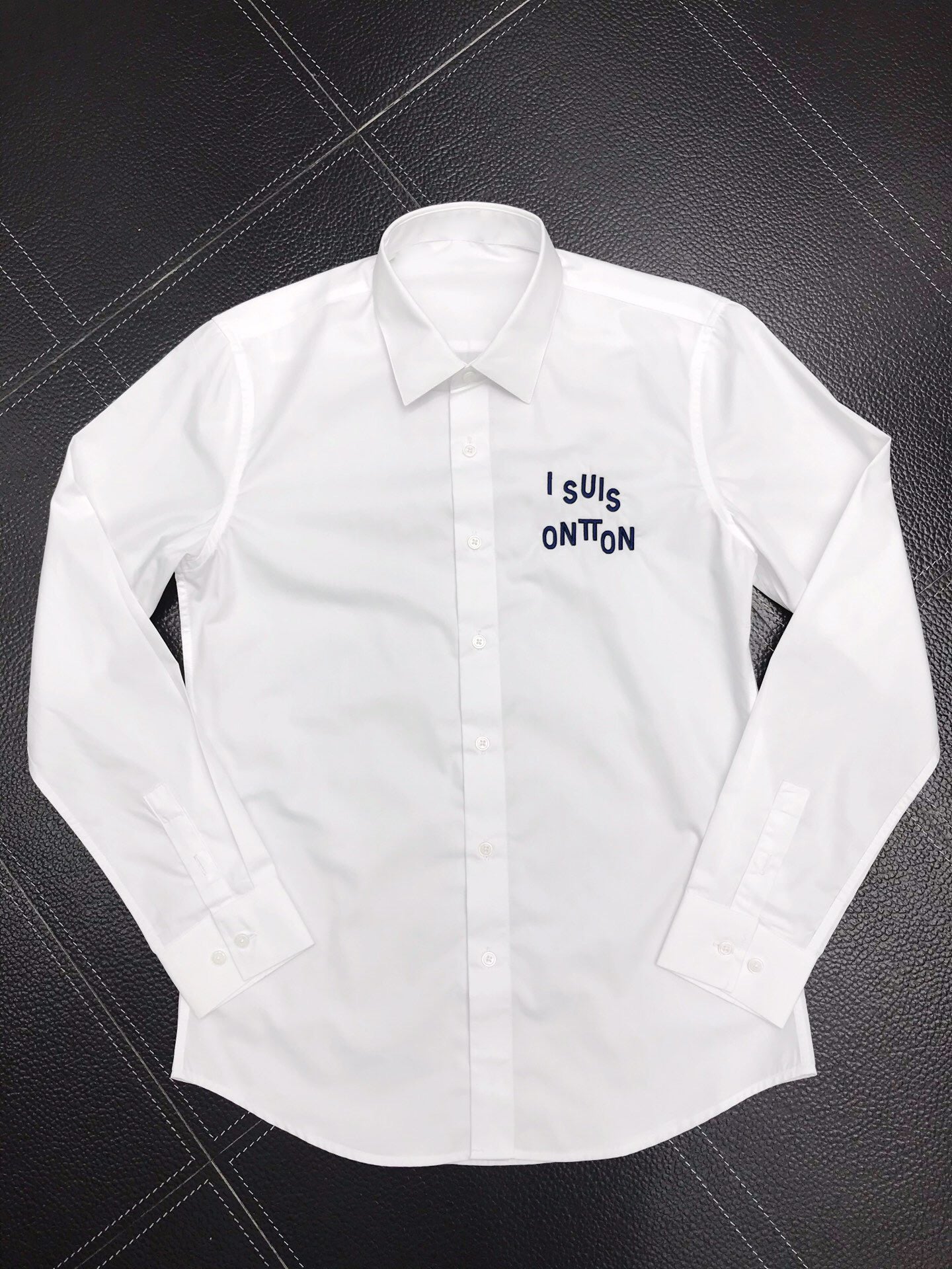 Men&#039;s Dress Shirt Slim Fit Flex Collar Stretch Pint Brand Clothing Men Long Sleeve Dress Shirts Hip Hop Style Quality Cotton Tops 12509