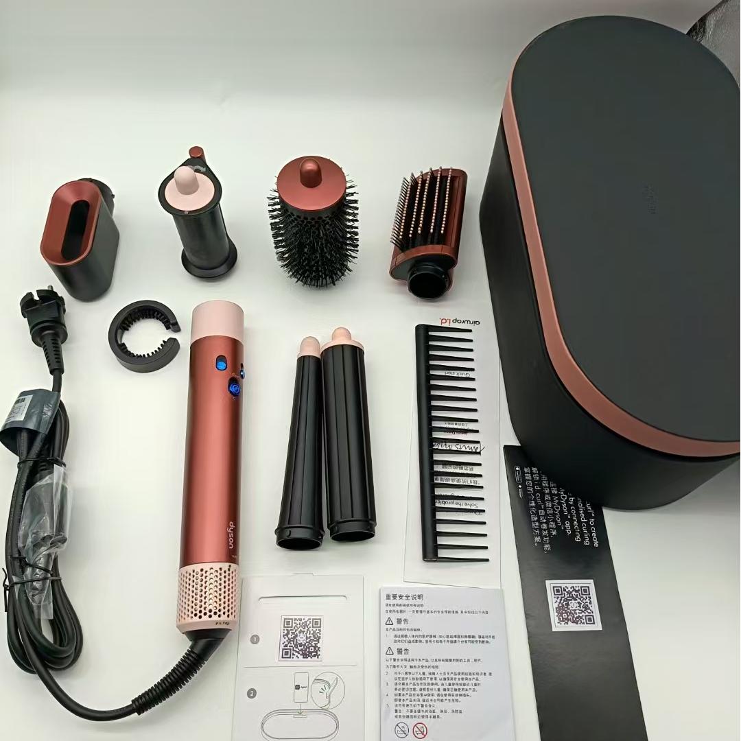 Negative ion multifunctional seven in one hair styling curling iron without damaging hair dryer curling iron